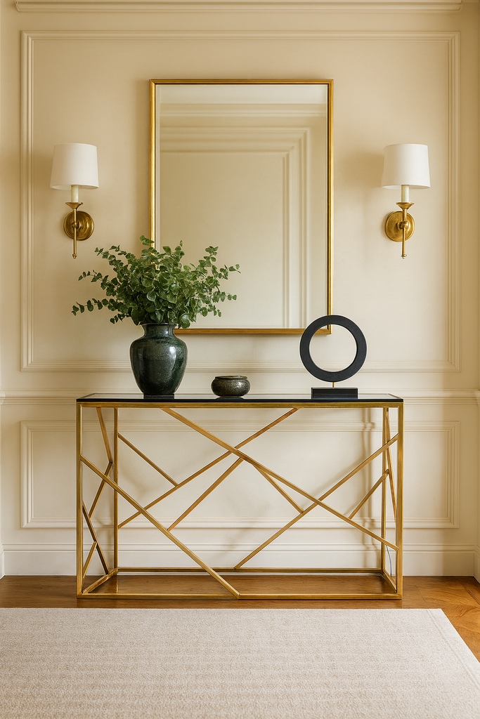 Recibidor Novo Alta Dorado