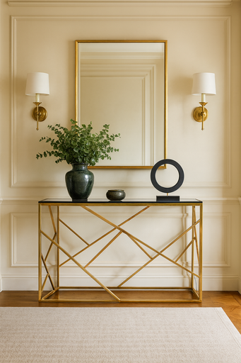 [CM-001] Recibidor Novo Alta Dorado